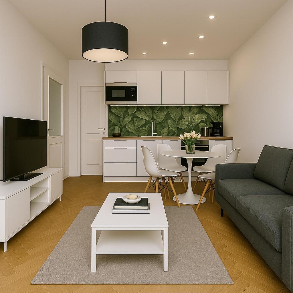 The Wenceslas Square Rooftop Apartment Prag